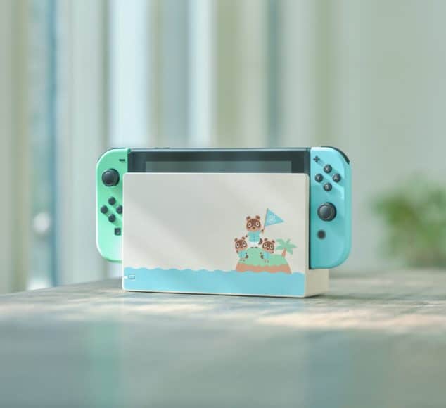 《動物之森》主題 Switch　湖水藍綠配色超靚