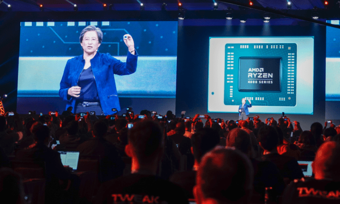 【CES 2020】AMD Ryzen 4800U、4800H 處理器　用 7nm 挑戰 Intel 10 nm 製程技術