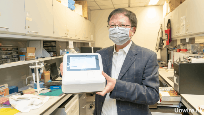 【專訪】科大全球最快40分鐘肺炎病毒檢測機   溫維佳教授：售價平一半 + 政府正商討引入