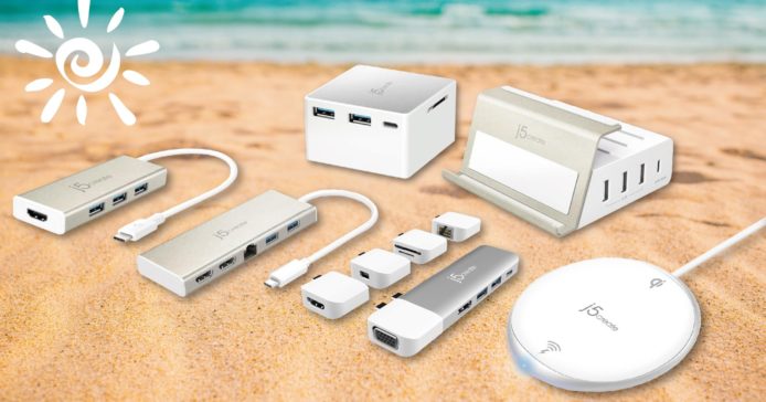 j5create Home Office 配件優惠   無線充電板 + 轉接器特價發售