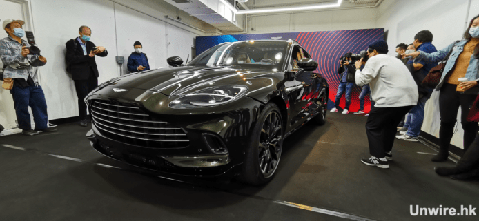 Aston Martin DBX 抵港  品牌首部SUV 超型鯊魚頭造型