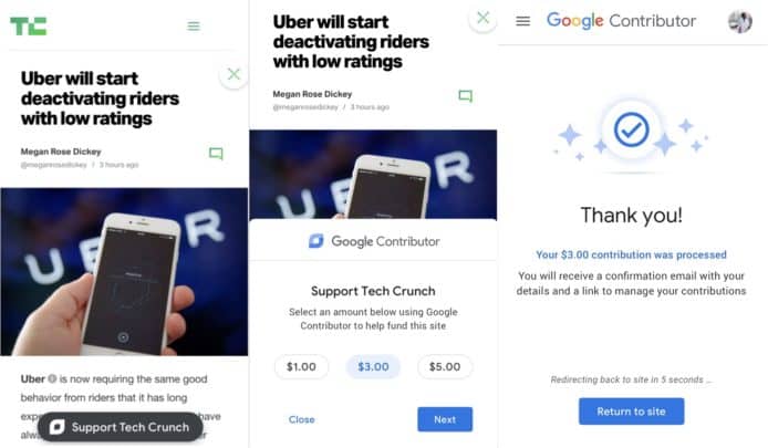 Google 曾開發網站捐贈功能　不過最後計劃胎死腹中
