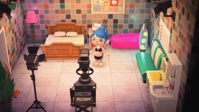 《動物森友會》波多野結衣新玩法　建 AV 拍攝現場 + 黑色內衣