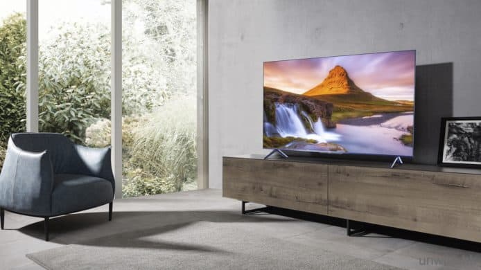 TCL QLED C71 量子點電視香港售價   支援OK Google控制 + Dolby Atmos + 4K HDR 10+