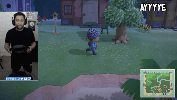 【有片睇】用健身環玩《動森》？   外國玩家用健身環跑步、捕蟲