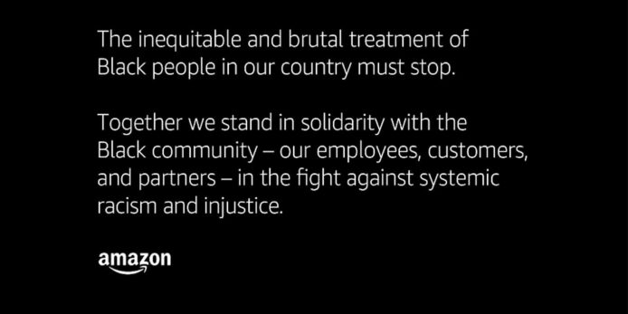 亞馬遜、微軟在 Twitter 發聲　對抗種族歧視及社會不公