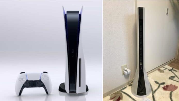 PS5外型Sharp官方忍不住抽水   與空氣清新機外觀激似！