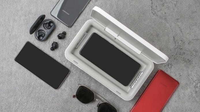 可殺滅 99% 病菌   Samsung 無線充電消毒盒泰國上市