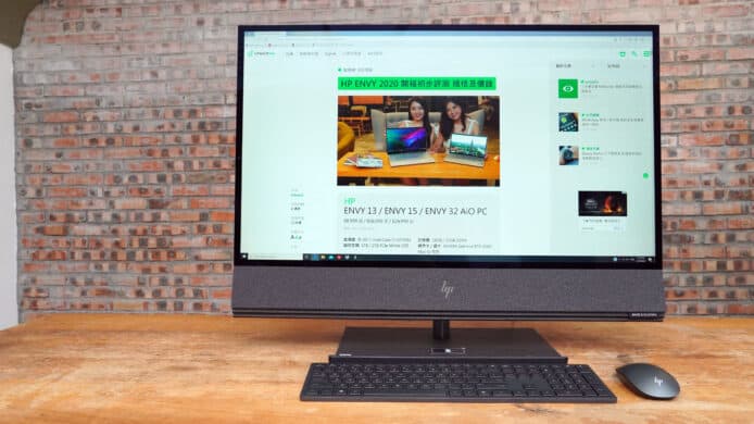 【評測】HP ENVY 32 開箱效能測試 多合一桌面電腦