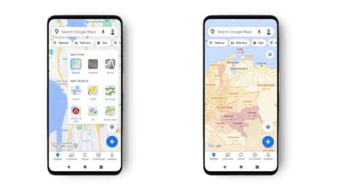 Google Maps 新增圖層   顯示武肺確診數字資訊