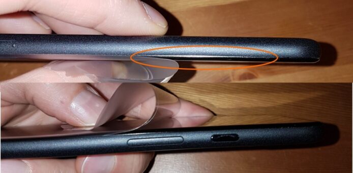 Pixel 5 早買早難受   螢幕與機身出現分離狀況