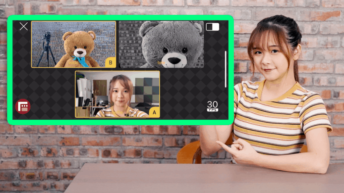 【unwire TV】【實試】一部電話拍 Multi Cam 畫中畫二分 + 廣角近鏡同時拍