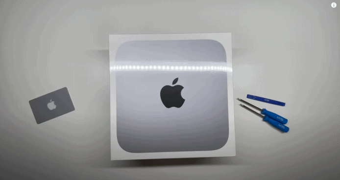 網民拆解新款Mac mini內部結構  M1新設計致無法加RAM