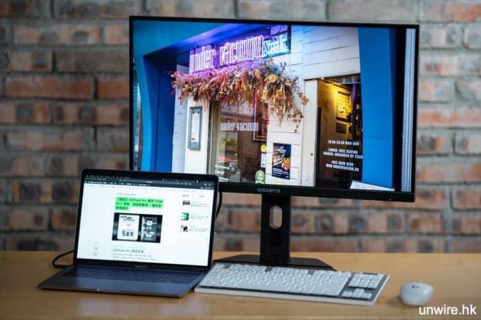 【實試】GIGABYTE M27Q 電競熒幕   色域廣 + 電競功能多 + 鍵盤滑鼠兩機共用