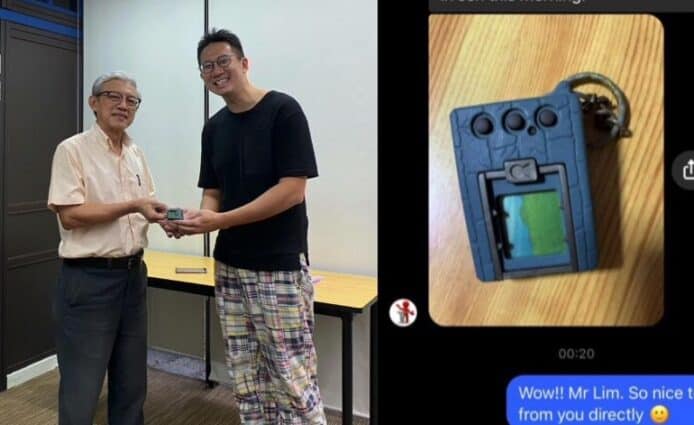 電子寵物機被沒收 21 年　老師退休學生終能取回