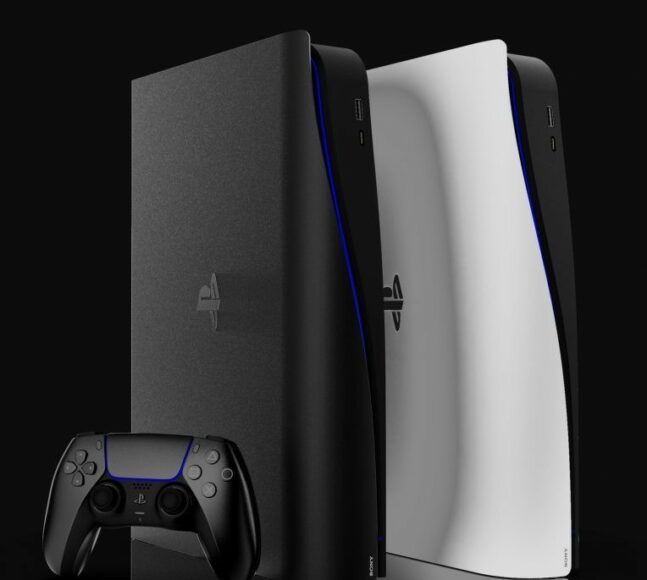 PS5 Slim 渲染圖     傳2023年推出 + AMD 5nm 處理器