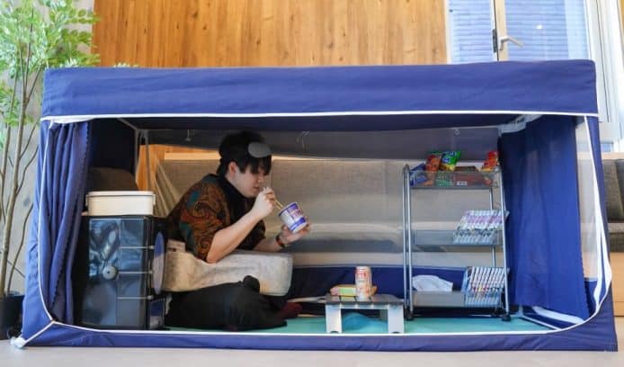 露營有家一樣的感覺   日本Thanko多功能組合式帳篷