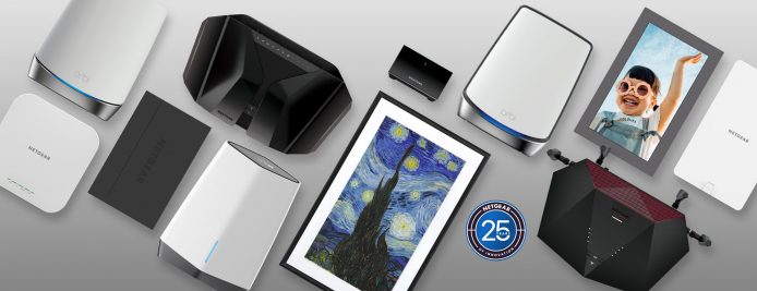 NETGEAR 25週年感謝祭優惠　送Now E歐國盃通行證＋自選禮物