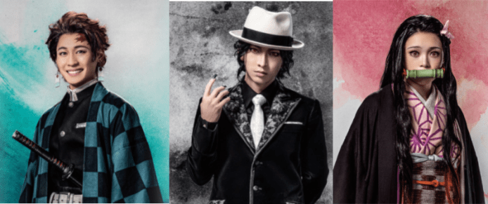 鬼滅之刃真人舞台劇     各主角造型 + 8月上映