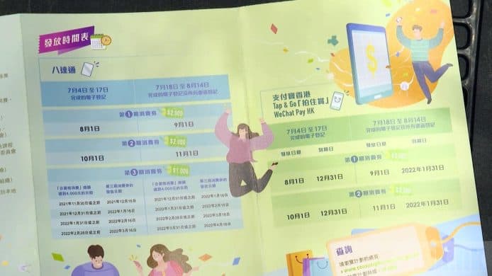 $5000電子消費券於下月4日開始申請   率先登記最快8月可領取