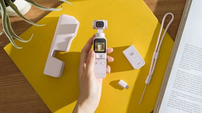 DJI Pocket 2 雲霧白   功能升級伴隨新色登場
