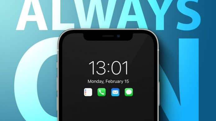iPhone 13或配備Always On  無需著芒即可查看信息
