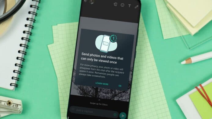 WhatsApp 相片影片閱後即焚　但無法偵測對方截圖或錄影
