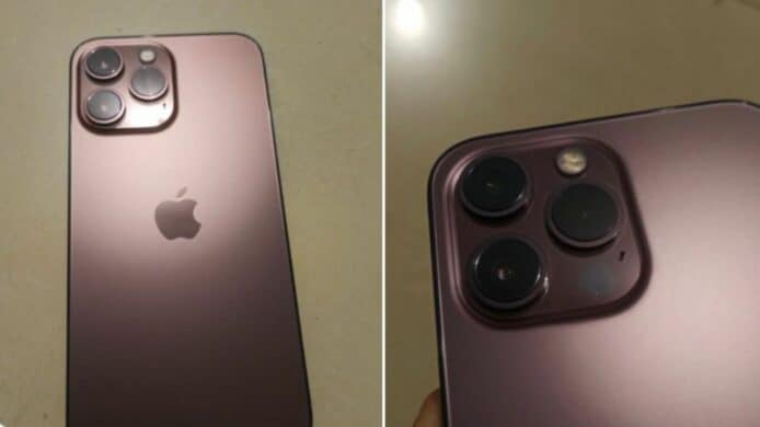 iPhone 13 玫瑰金色曝光    Apple樣板機再流出