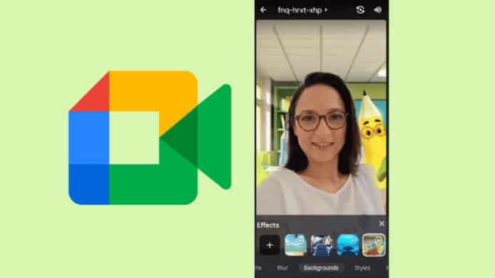 Google Meet 手機程式   新增動畫背景功能
