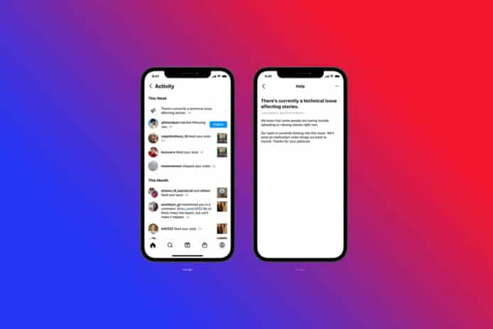 Instagram 推出新功能   服務故障將發出通知