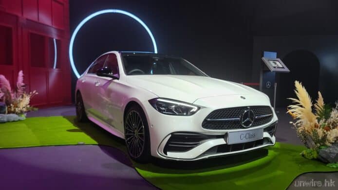 Mercedes-Benz C-Class 到港    數碼科技車箱 + 二代輕混能系統