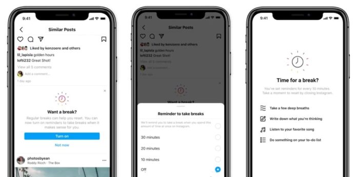 Instagram 測試新功能   系統提醒用戶離線休息