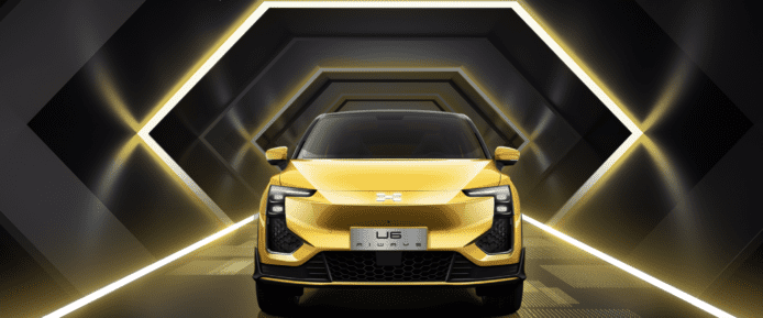 中國「愛馳U6」挑戰 Tesla   聘法拉利前設計師吸引年輕一族