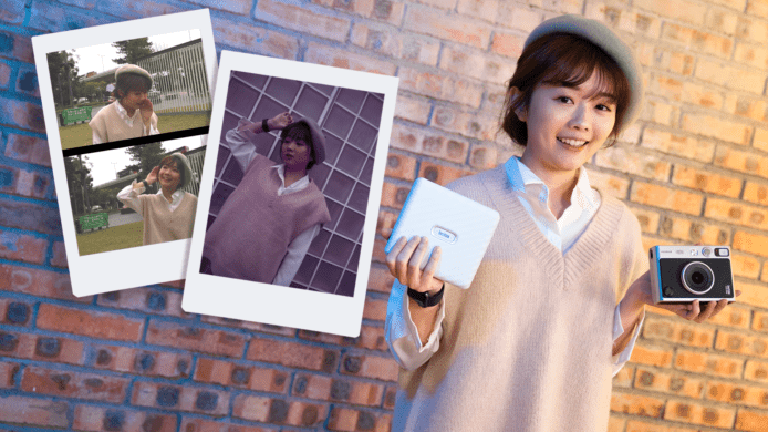 【unwire TV】【實試】Instax mini EVO即影即有相機 內置100種效果 + 可插micro SD card