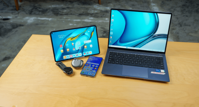 HarmonyOS 2 作業系統  手機、平板、電腦互聯協同提升工作效率