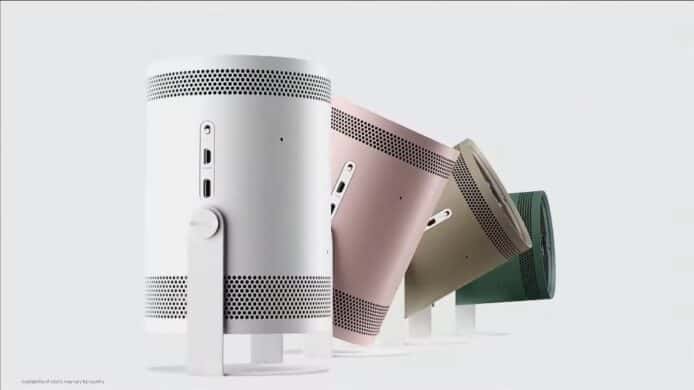 小巧機身可投射 100 吋畫面   Samsung 發表 The Freestyle 微型投影機