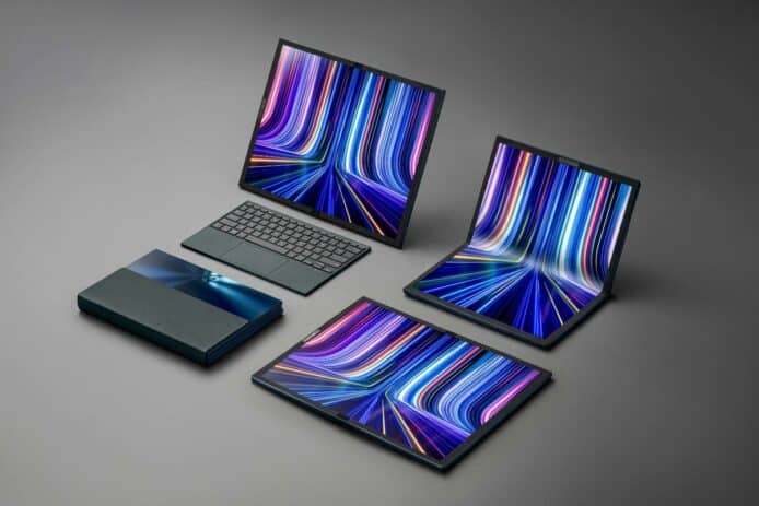 【CES 2022】ASUS Zenbook 17 Fold     全球首部 17 吋可摺疊 OLED 螢幕電腦 可開摺達 3 萬次