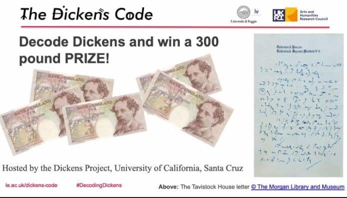 文豪狄更斯手寫速記   秘密內容 163 年後靠電腦成功破解
