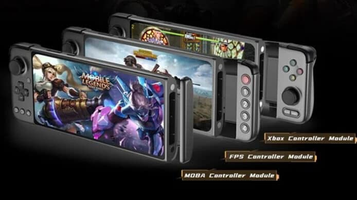 全球首款模組式 Android 遊戲機   GPD XP Plus 三款手掣隨時拆換