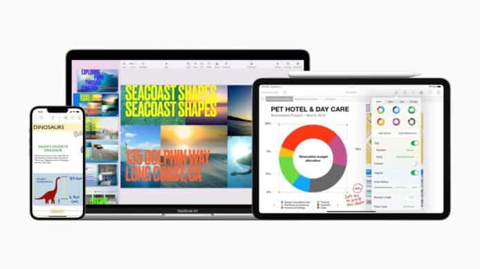 Apple 更新 iWork 程式   新版本追加多項新功能