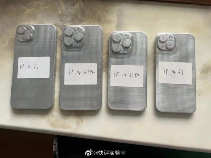 iPhone 14 機殼相片曝光     Mini 消失 + 新增雙鏡頭大芒款