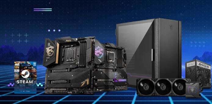 MSI 送 Game 給玩家試新機   買指定電競產品送最高 US$100 Steam Code