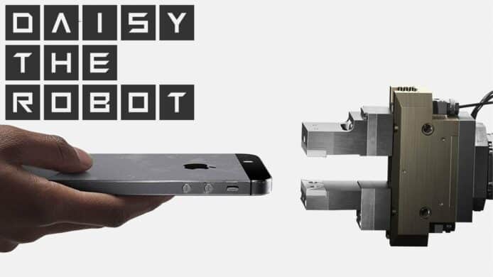 Apple iPhone 回收機器   每年再造量抵開採 2000 噸岩石