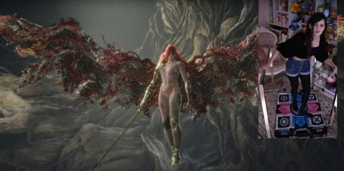 用跳舞機玩《Elden Ring》【有片睇】女玩家4分鐘擊殺女武神