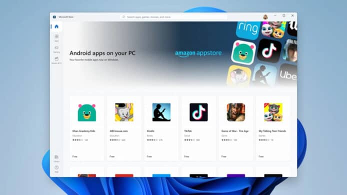 Windows 11 更新 Android 子系統   版本升級至 Android 12L