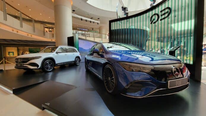 全新 Benz EQE/ EQB 電動車現身    特別展出千里續航 VISION EQXX 概念車