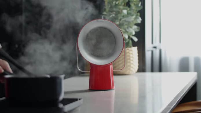 蝸居合用便攜抽油煙機   AirHood 發表 Kickstarter 上架集資