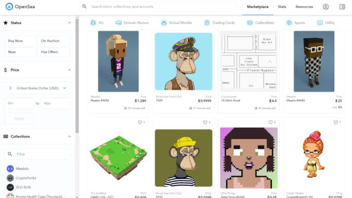 改用自家開發協議   OpenSea 服務費下調三成五