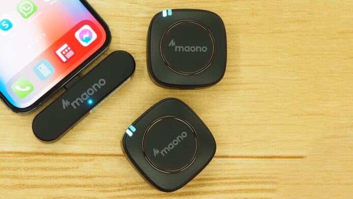 拍 VLOG 收音入門之選     Maono 手機無線收音咪系列