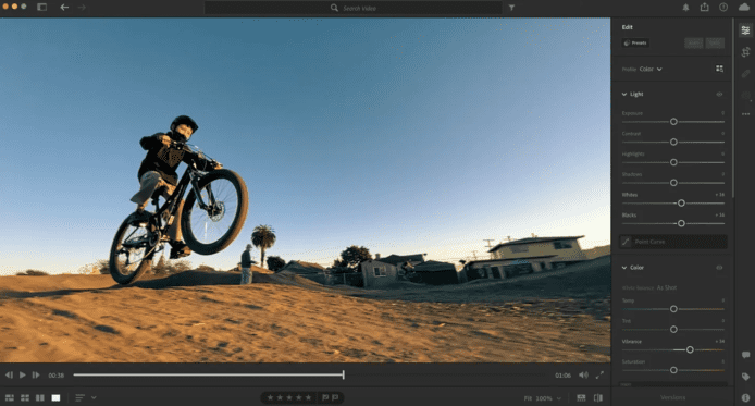 Adobe Lightroom 加入影片剪輯功能  可做簡易Color Grading